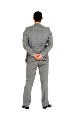 Businessman behind clipart