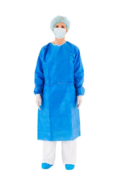 コートに立っている女性外科医 — ストック写真