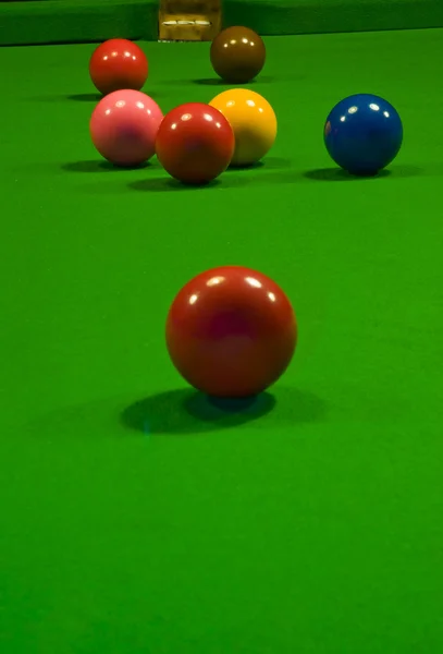 Snooker balls — Stock Photo, Image