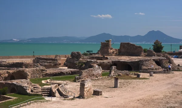 Θραύσματα Του Ερείπια Καρχηδόνα Τυνησία — Φωτογραφία Αρχείου