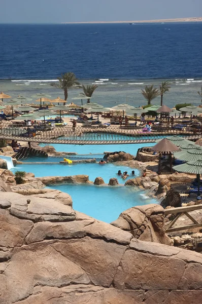 Mısır Daki Tropikal Resort - Stok İmaj