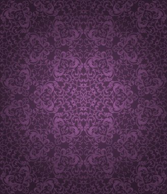 Seamless floral pattern clipart