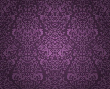 Seamless floral pattern clipart