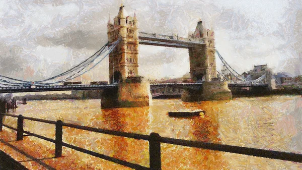 Londyn most — Zdjęcie stockowe
