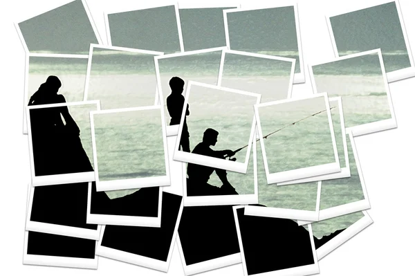 Vedere Sea Picture Collage — Foto Stock