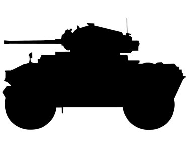 WW2 - Armoured Car clipart