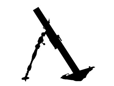 WW2 - Mortar Launcher clipart