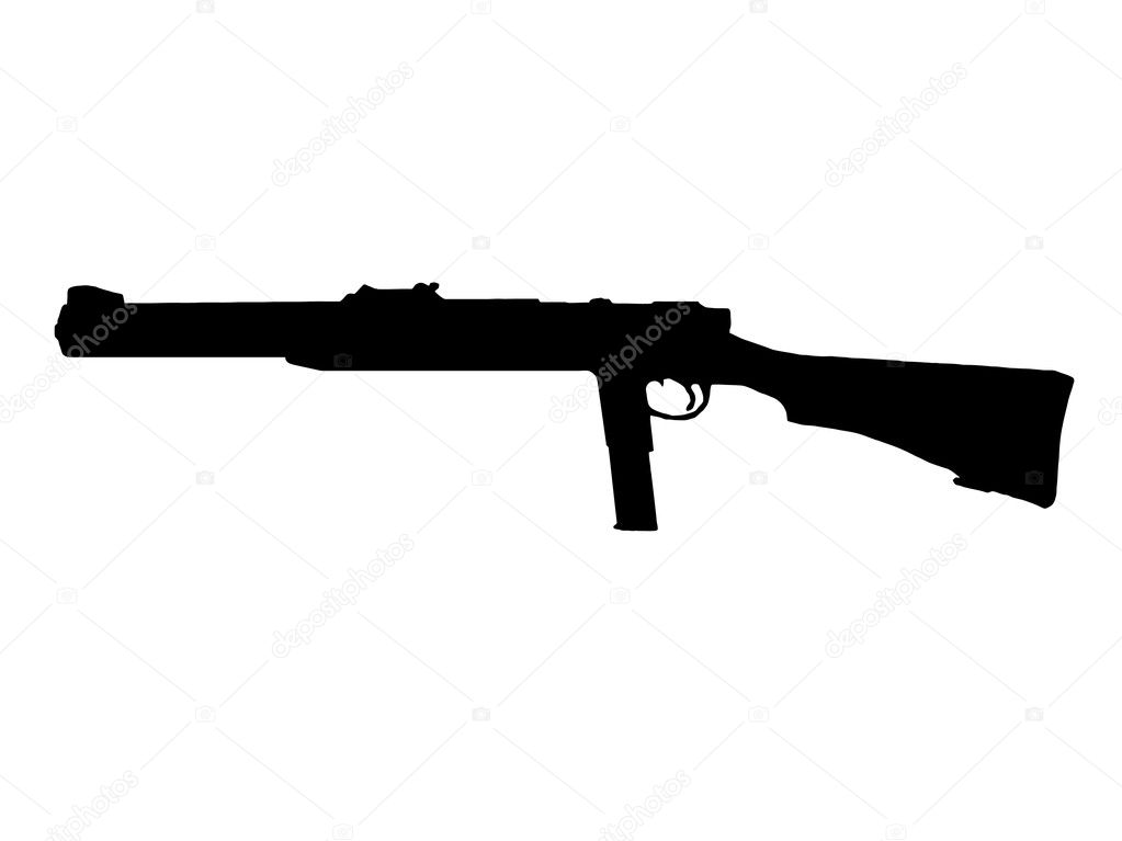 WW2 - Rifle — Stock Vector © CD123 #4798287