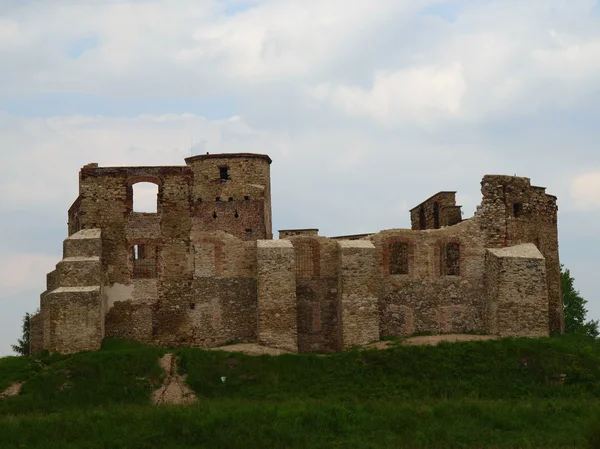 Ruiny zamku w siewierz — Zdjęcie stockowe