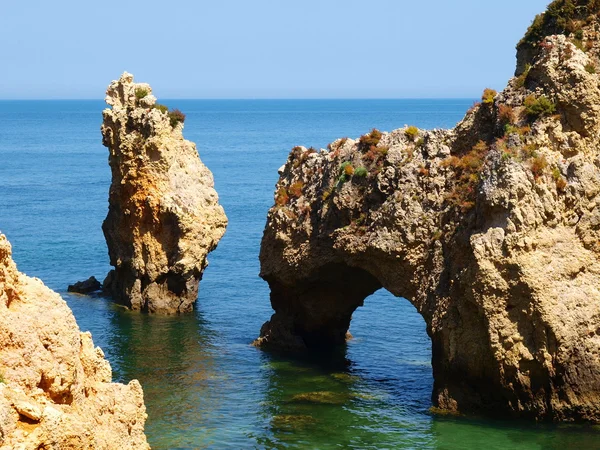 stock image Rock in sea