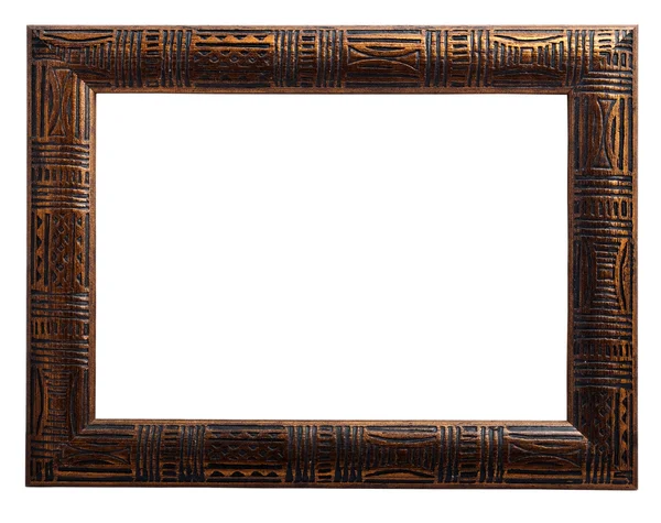 Drewniana ramka — Zdjęcie stockowe