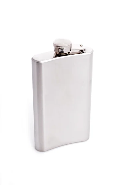 Metallic flask — Stock Photo, Image