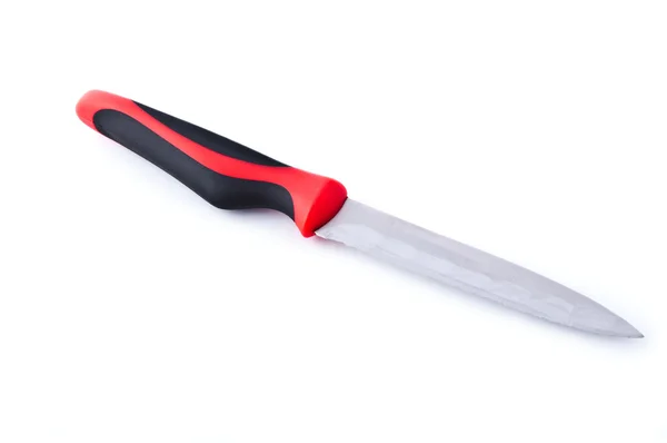 Kovový Nůž Izolovaný Bílém Pozadí — Stock fotografie
