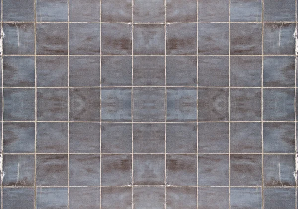 Parede de azulejo cinza — Fotografia de Stock