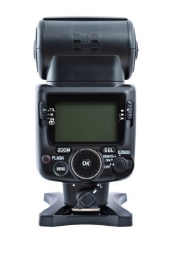 Camera flash speedlight clipart