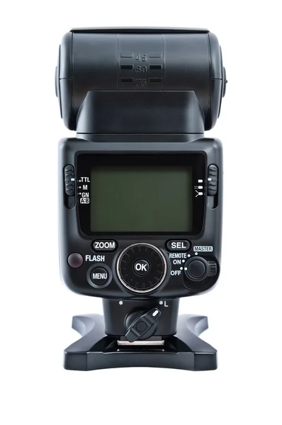 Fotoaparát flash speedlight — Stock fotografie