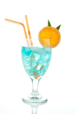 Blue Hawaiian Cocktail clipart