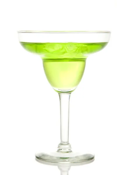 Lime and green apple margarita — Stock Photo, Image