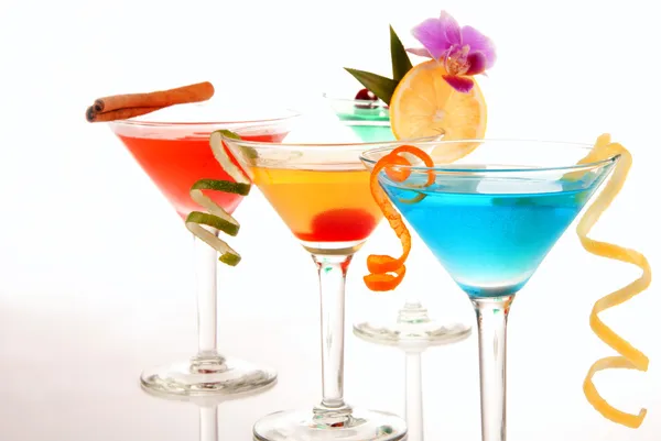 Tropical Martini cocktails — Stock Photo, Image