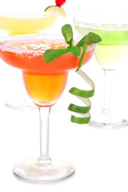 Margarita cocktails clipart