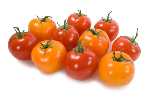 Tomates amarillos y rojos —  Fotos de Stock