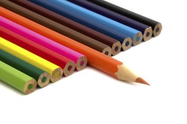 Colored pencil clipart