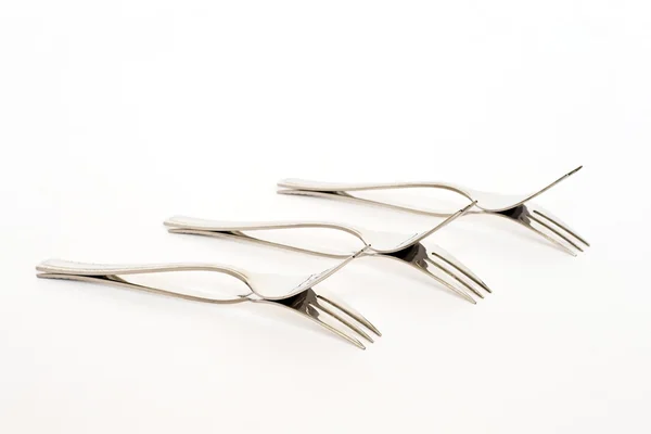 Tres tenedores — Foto de Stock