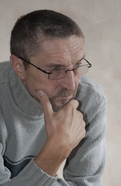 stock image Portrait of the man of average years