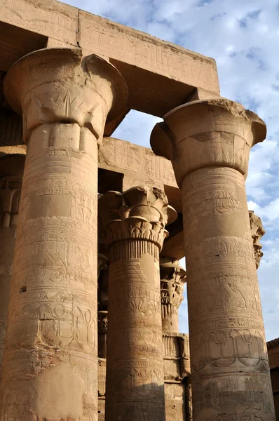 As colunas egípcias — Fotografia de Stock