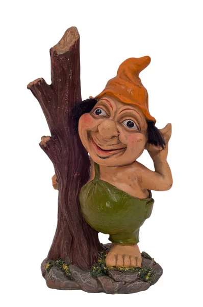 The Christmas gnome — Stock Photo, Image
