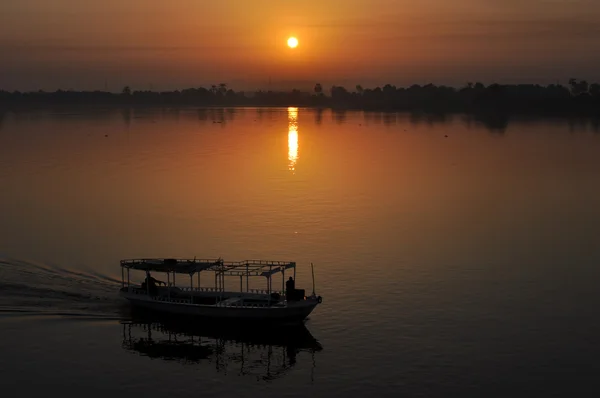 Morgendämmerung am Nil — Stockfoto