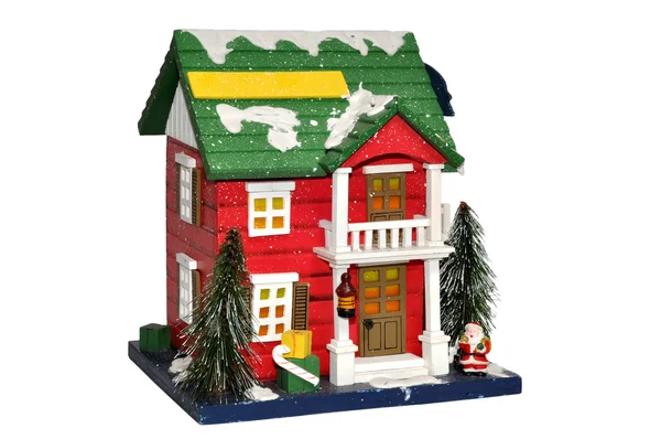 Casa di Natale Santa Clausa — Foto Stock