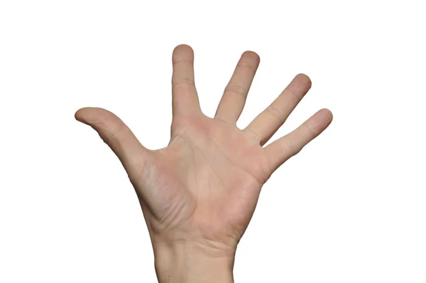 Die Hand der Person — Stockfoto