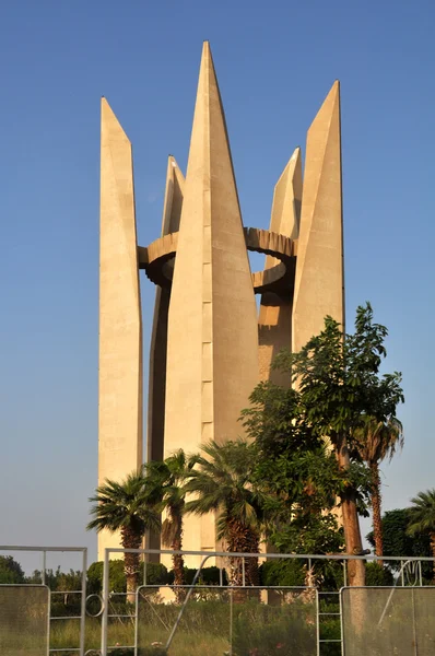 Obelisk of friendship of the Egiptsky and Soviet — Stock Photo, Image