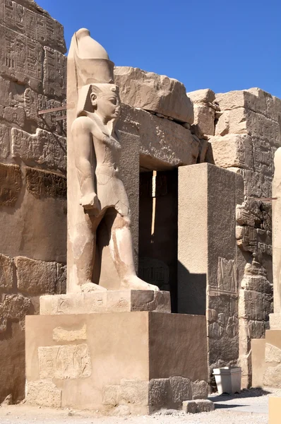 Karnaksky chrám v Egyptě — Stock fotografie