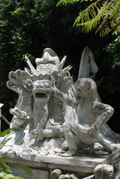 Buddhist Stein Indonesische Gottheit Auf Der Insel Bali — Stockfoto