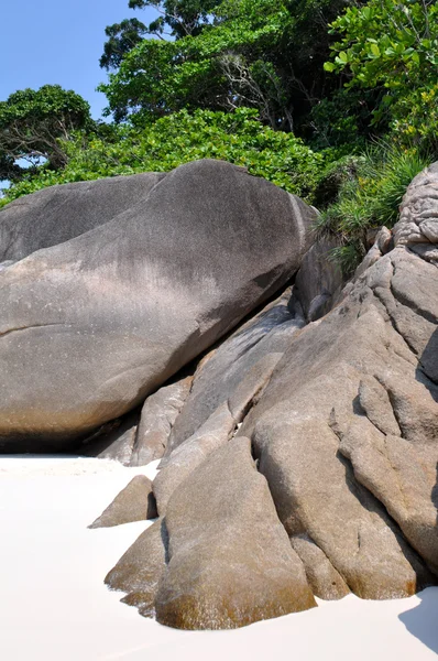 stock image Similansky islands in Indian ocean.