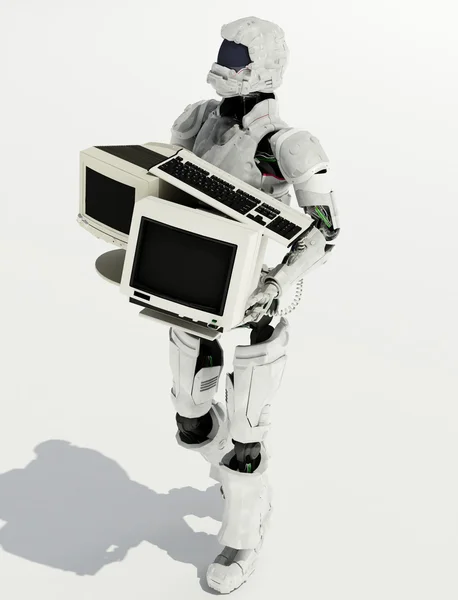 El robot — Foto de Stock