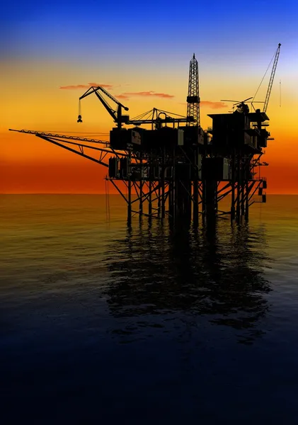 Oil Rig — Stock Photo, Image