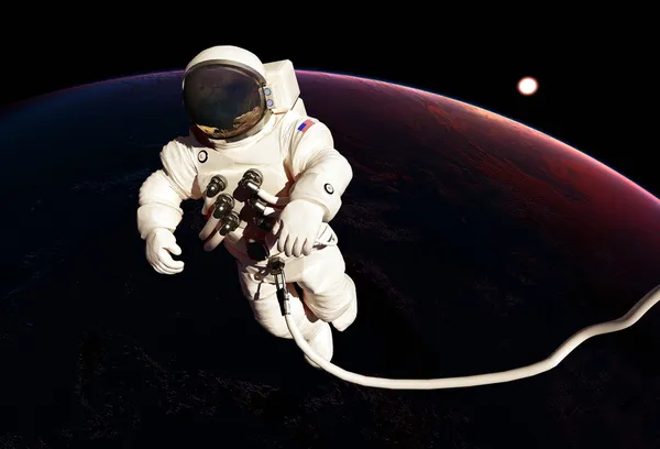 Astronauta Espacio Exterior — Foto de Stock