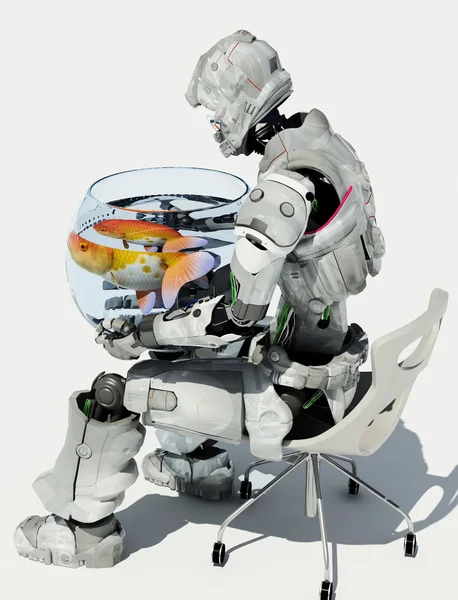 O robô — Fotografia de Stock