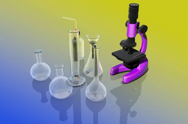Chemische apparaten — Stockfoto