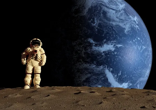 L'astronauta — Foto Stock