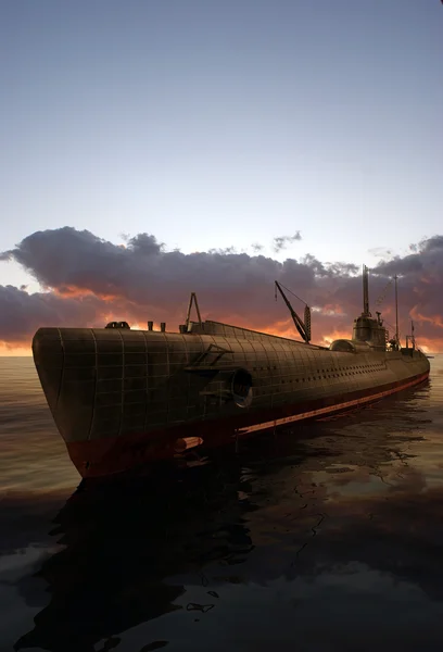 A katonai hajó — Stock Fotó