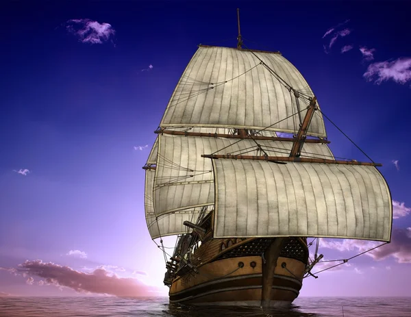 The ancient ship — Stock Photo, Image