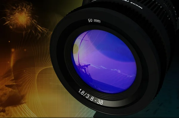 Glass Lens — Stock Photo, Image