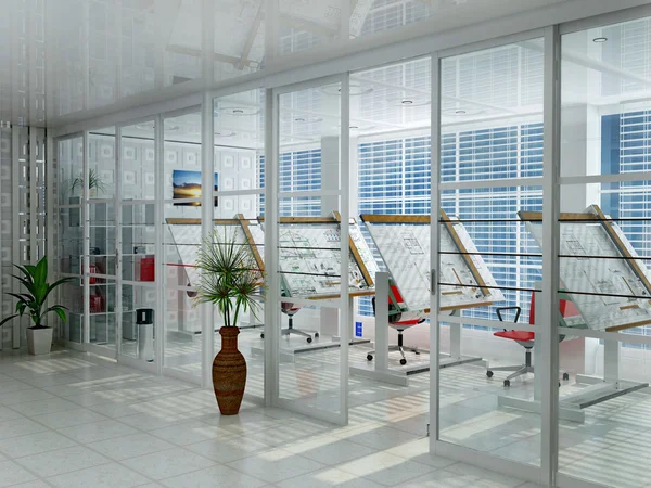 Interieur van office — Stockfoto