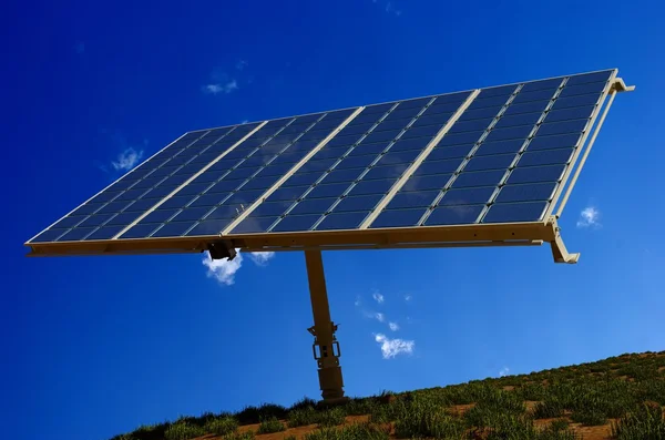 De solar batterij — Stockfoto