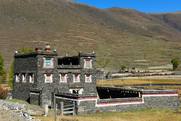 Edificio tibetano —  Fotos de Stock
