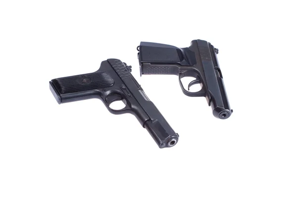 stock image Soviet handgun TT (Tula, Tokarev) and PMM (Makarov)